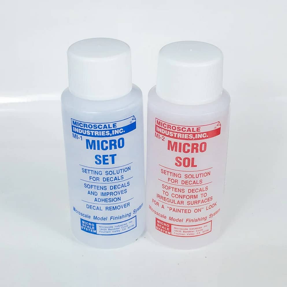 DECALS, HOW to use MICRO SET & MICRO SOL/tutorial decal 